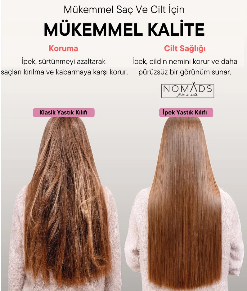 Pembe İpek Yastık Kılıfı %100 Dut İpeği, 16 Momme, Cilt ve Saç İçin Lüks Uyku Konforu (1 Adet, 50x70 cm)