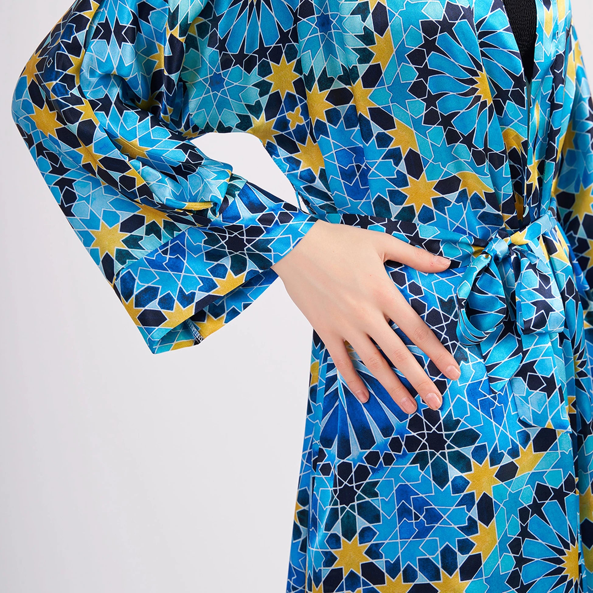 %100 İpek Kimono Kaftan | Elhamra 2 | Nomads Felt