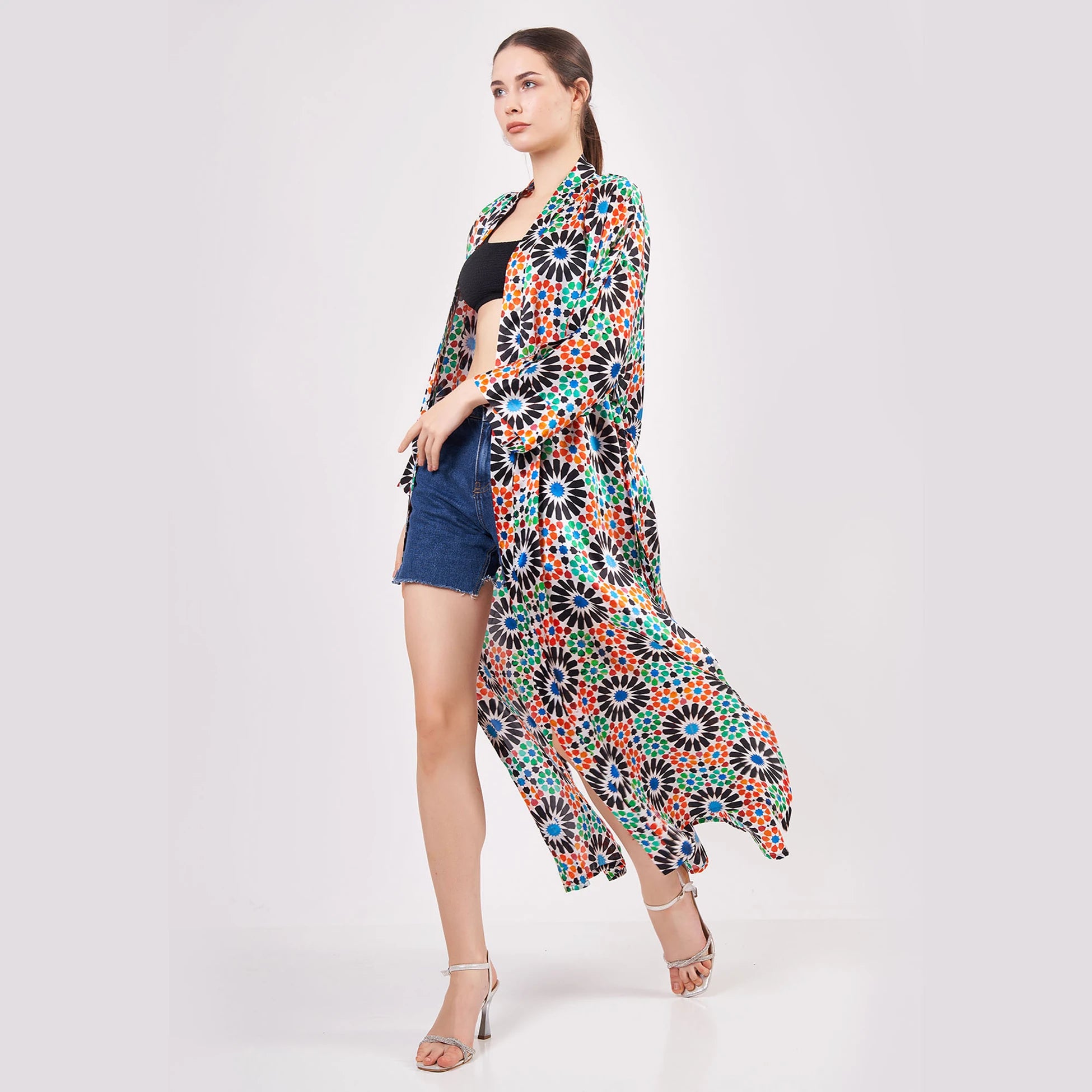 %100 İpek Kimono Kaftan | Elhamra 12 | Nomads Felt
