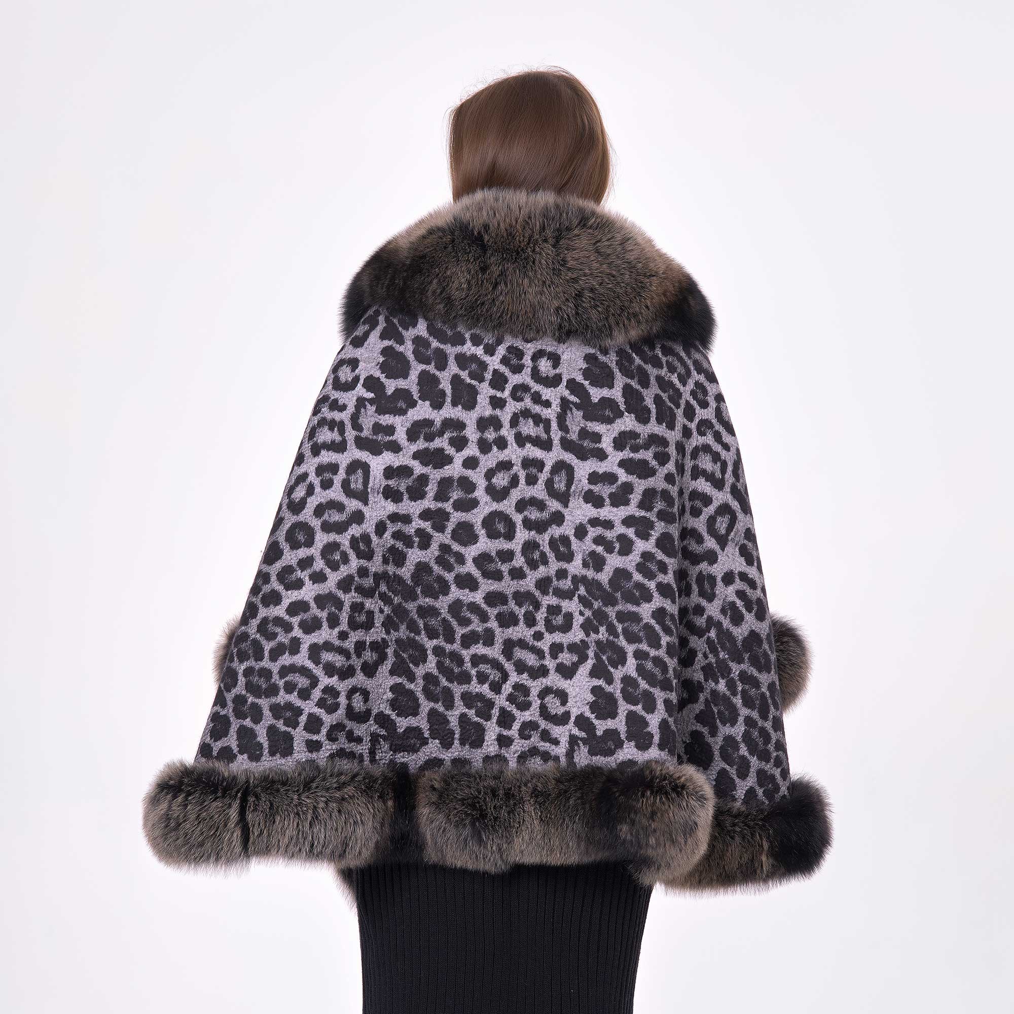 Leopar Desenli Kürklü Panço