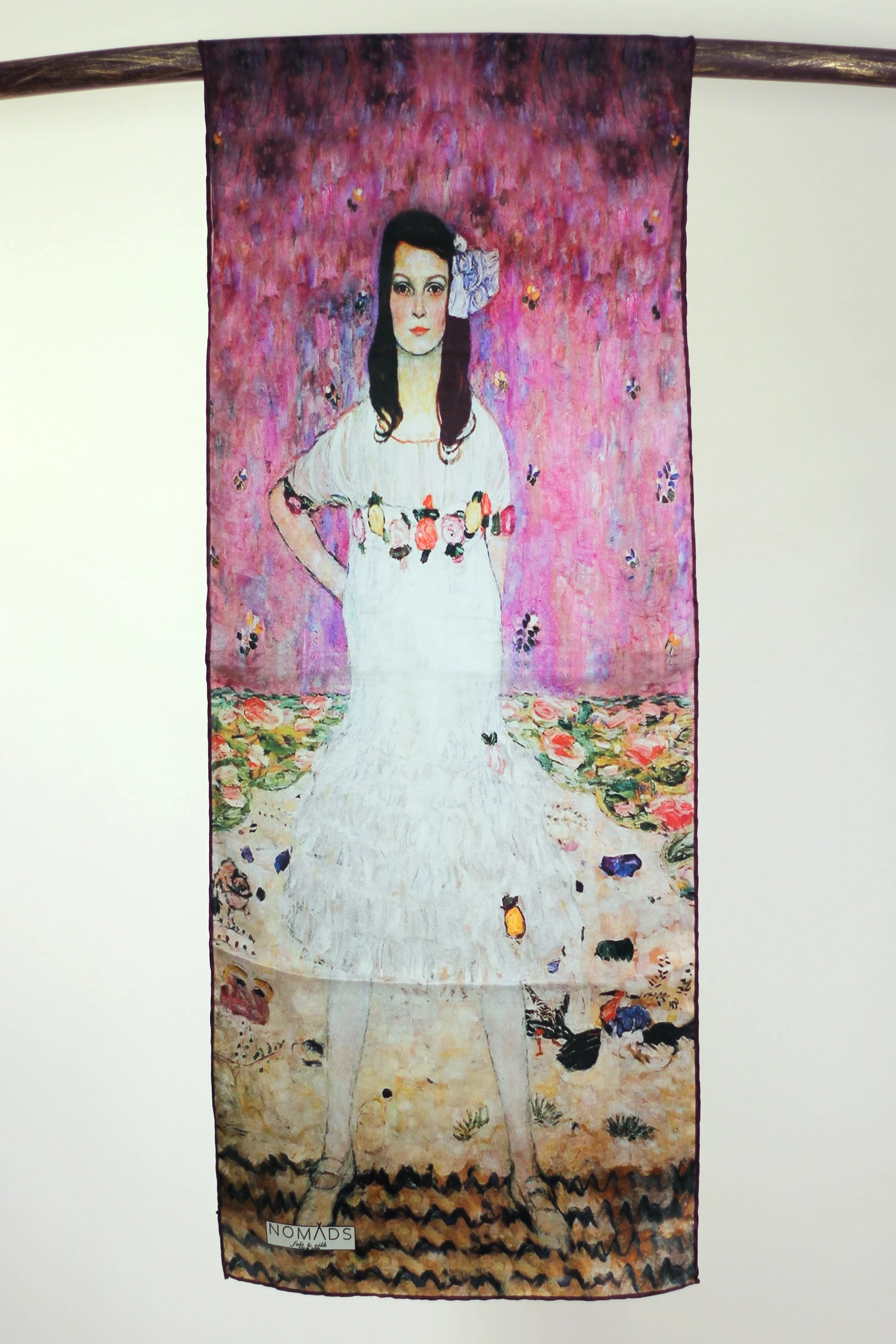 32x160 Gustav Klimt Mada Primavesi İpek Fular
