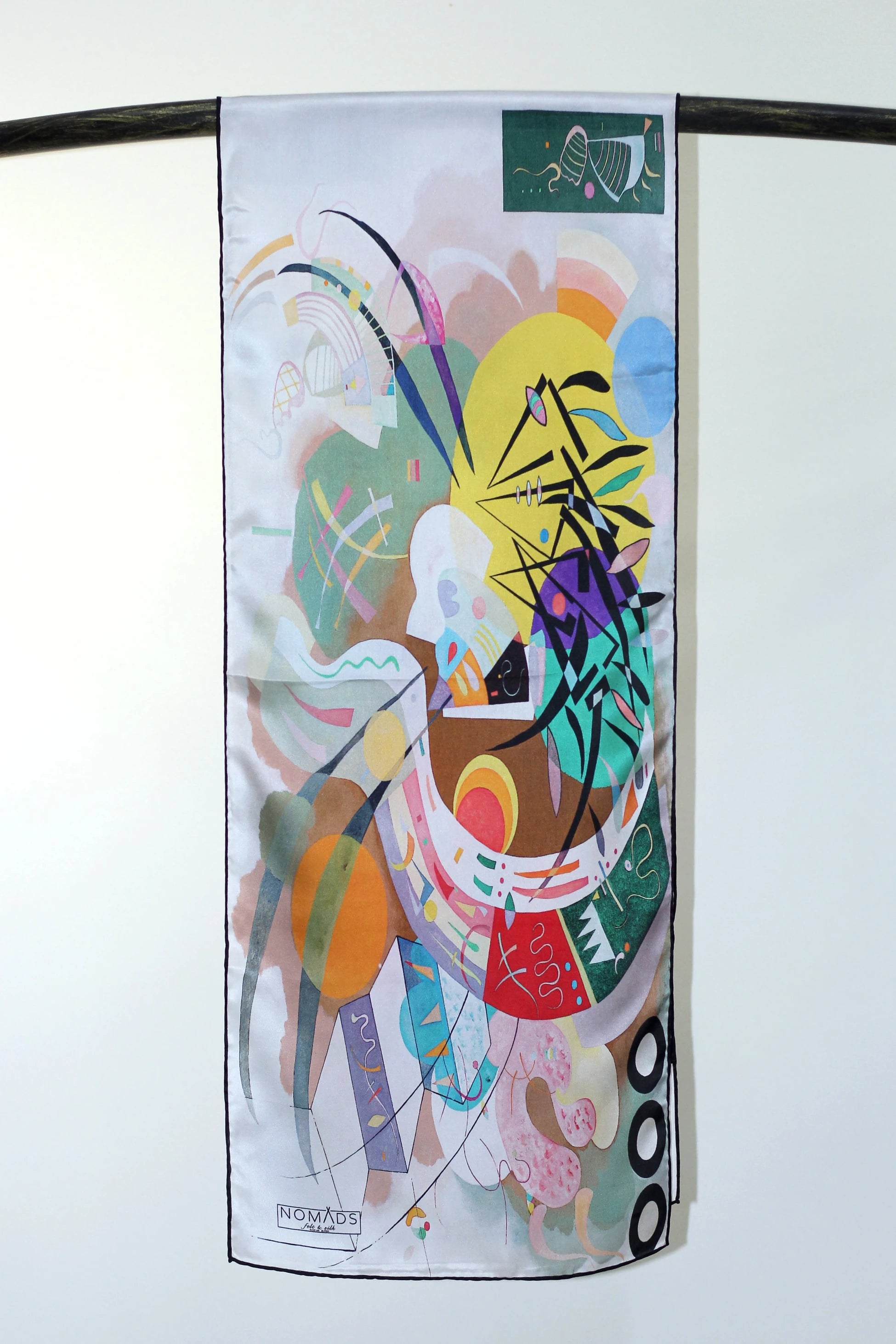 32x160 Kandinsky Dominant Curve İpek Fular