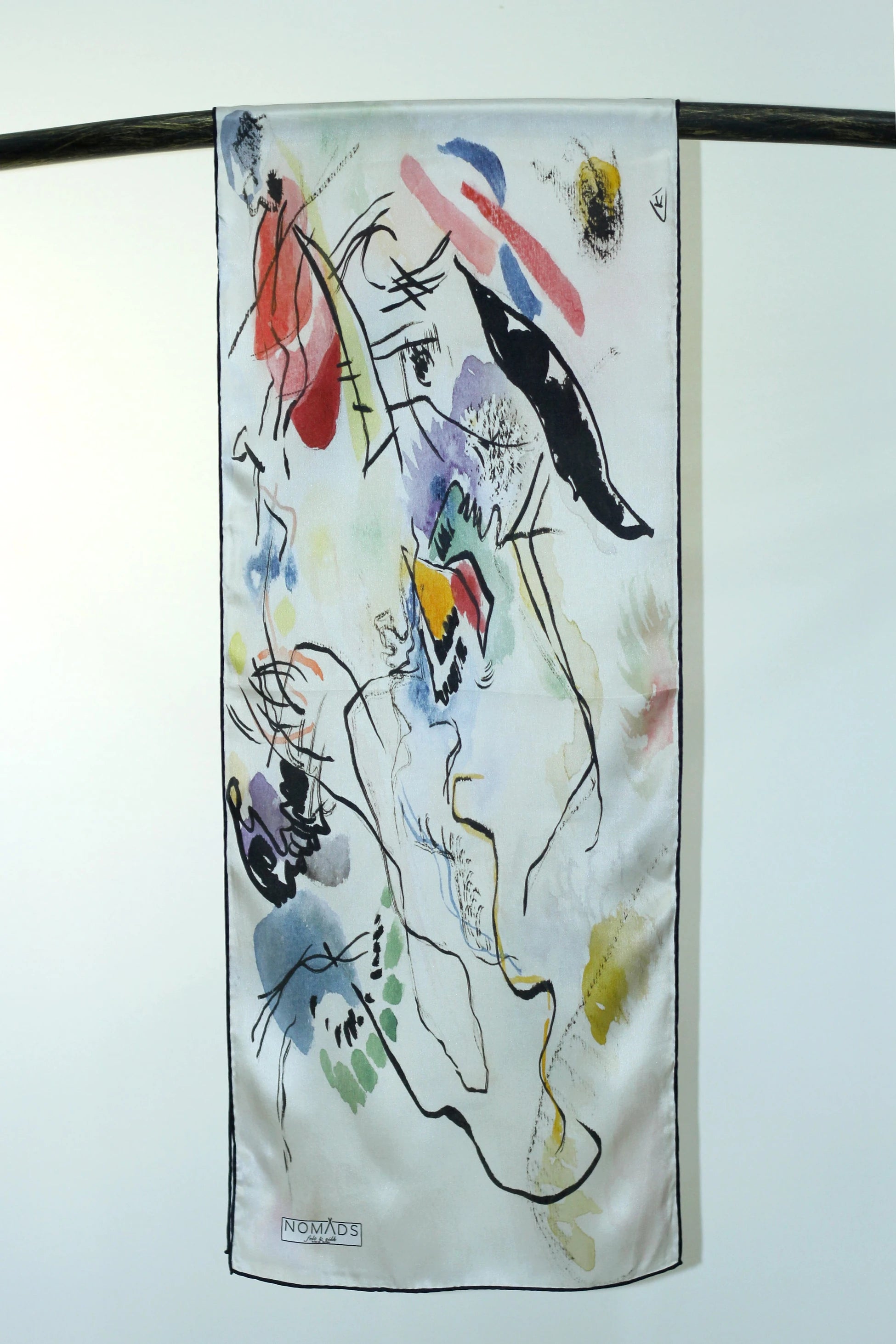32x160 Kandinsky Composition İpek Fular